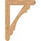 Ekena Millwork Olympic Craftsman Smooth Bracket, Western Red Cedar, 5 1/2"W x 36"D x 48"H BKT06X36X48OLY04SWR - alternate 4